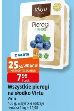 E.Leclerc Pierogi na słodko 400g Virtu oferta