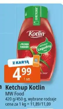 E.Leclerc Ketchup Kotlin 420g/450g MW Food oferta