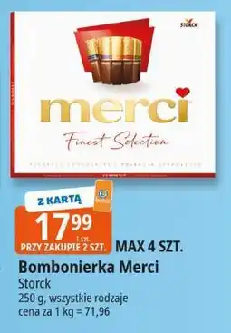 E.Leclerc Bombonierka Merci 250g Storck oferta