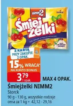 E.Leclerc Śmiejżelki NIMM2 90g - 130g Storck oferta
