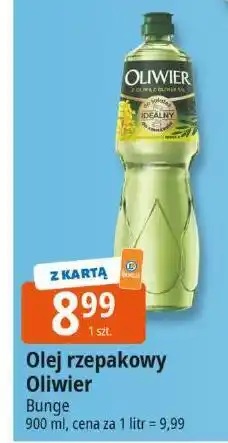 E.Leclerc Olej rzepakowy Olivier 900ml Bunge oferta