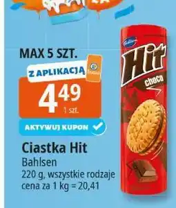 E.Leclerc Ciastka Hit 220g Bahlsen oferta
