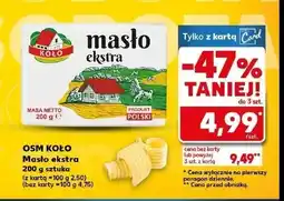 Kaufland Masło wiejskie Osm koło oferta
