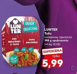 Kaufland Tofu bolognese Lunter oferta