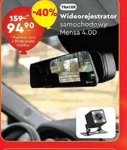Biedronka Wideorejestrator samochodowy Tracer Mensa 4.0D oferta