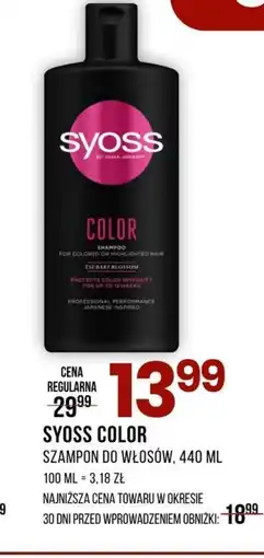 Drogerie Natura Szampon Syoss oferta