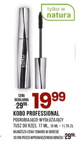 Drogerie Natura Tusz do rzęs Kobo Professional oferta