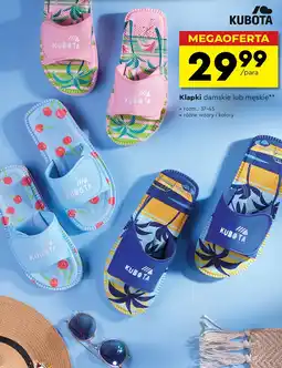 Biedronka Klapki męskie Kubota oferta