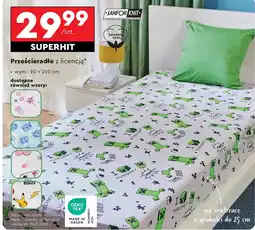 Biedronka Prześcieradło TEX oferta