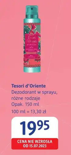 dm drogerie markt Dezodorant Tesori oferta
