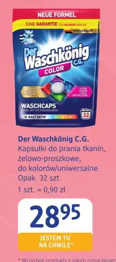dm drogerie markt Kapsułki do prania DER WASCHKÖNIG oferta