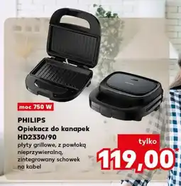 Kaufland Opiekacz do kanapek Philips oferta
