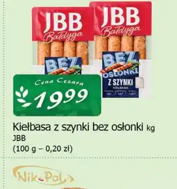 Cezar Delikatesy Kiełbasa z szynki bez osłonki JBB oferta