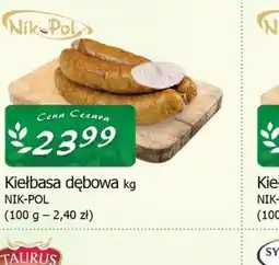 Cezar Delikatesy Kiełbasa dębowa oferta