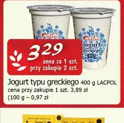 Cezar Delikatesy Jogurt typu greckiego Lacpol oferta