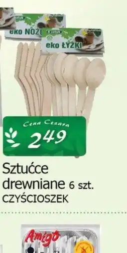 Cezar Delikatesy Sztućce drewniane oferta