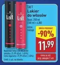 ALDI Lakier do włosów Taft Power oferta