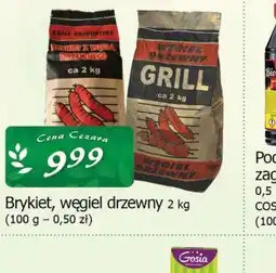 Cezar Delikatesy Brykiet, węgiel drzewny oferta