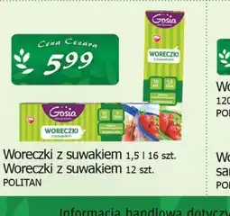 Cezar Delikatesy Woreczki z suwakiem Gosia oferta