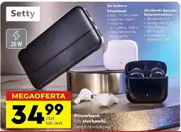 Biedronka Słuchawki bezprzewodowe 5.0 Setty oferta