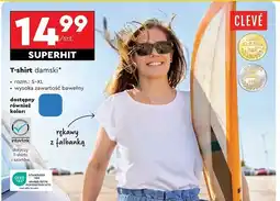 Biedronka T-shirt damski s-xl Cleve oferta