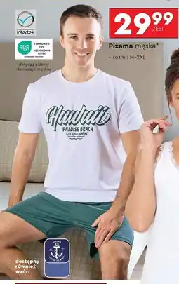 Biedronka Piżama męska rozm. m-xxl Cleve oferta