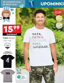 Biedronka T-shirt dla taty m-xxl Cleve oferta