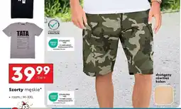 Biedronka Szorty męskie m-xxl oferta