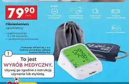Biedronka Ciśnieniomierz naramienny z funkcją mowy Hoffen oferta