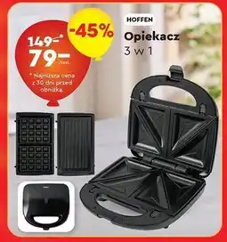 Biedronka Opiekacz do kanapek 750 w Hoffen oferta
