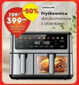 Biedronka Frytkownica dwukomorowa 1600w Extralink oferta