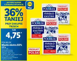 Lidl Masło ekstra POLMLEK oferta