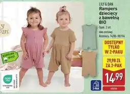 ALDI Rampers dziecięcy 98/104 Lily & Dan oferta