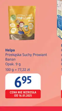 dm drogerie markt Helpa Przekąska Suchy Prowiant Banan oferta
