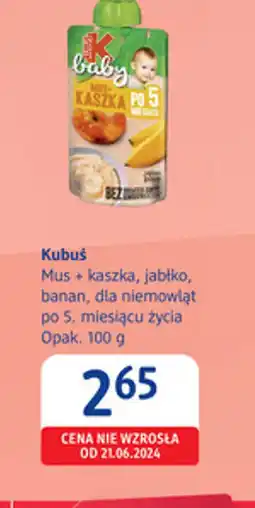 dm drogerie markt Kubuś oferta