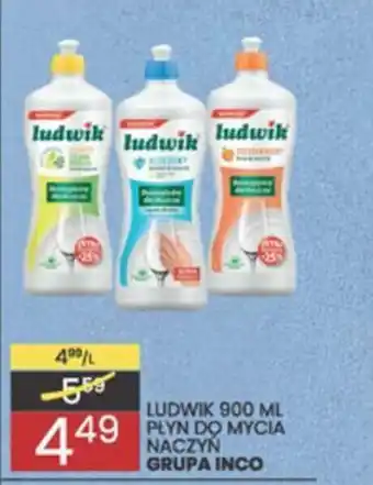 Wafelek Ludwik 900ml płyn do mycia naczyń oferta