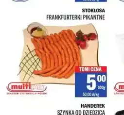 TomiMarkt Stokłosa Frankfurterki Pikantne oferta