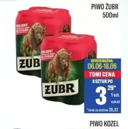 TomiMarkt Piwo Zubr oferta