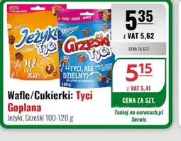 Eurocash Wafle/Cukierki: Tyci Goplana oferta