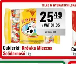 Eurocash Cukierki Krówka Mleczna Solidarność oferta