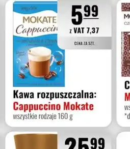 Eurocash Kawa rozpuszczalna Cappuccino Mokate oferta