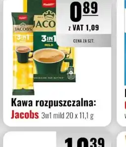 Eurocash Kawa rozpuszczalna Jacobs 3w1 mild oferta