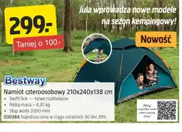 Jula Namiot czteroosobowy Bestway oferta