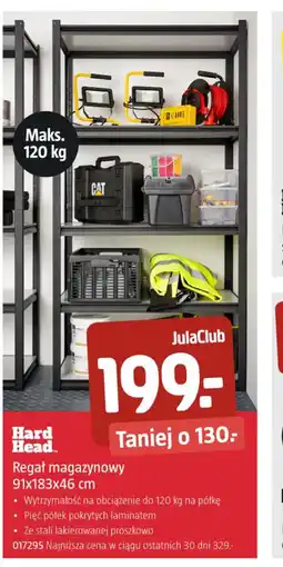 Jula Regał magazynowy Hard Head oferta