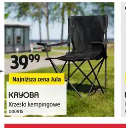 Jula Krzesło kempingowe Kayoba oferta