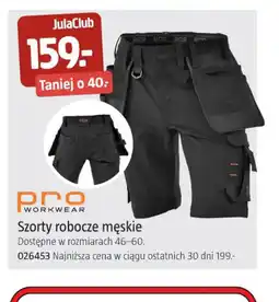 Jula Szorty robocze męskie oferta