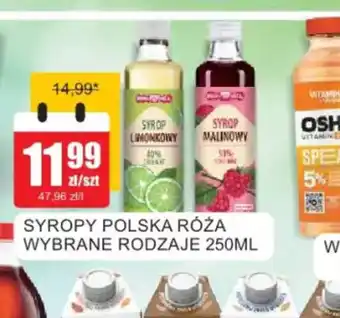 Bingo Syropy Polska Róża oferta