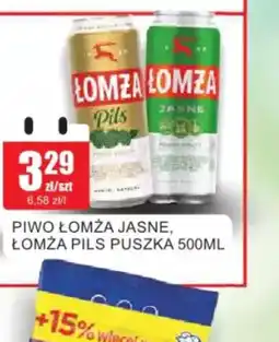 Bingo Piwo Lomża Jasne, Lomża Pils oferta