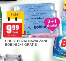 Bingo Chusteczki nawilżane Bobini oferta