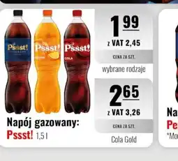 Eurocash Napój gazowany Pssst! oferta